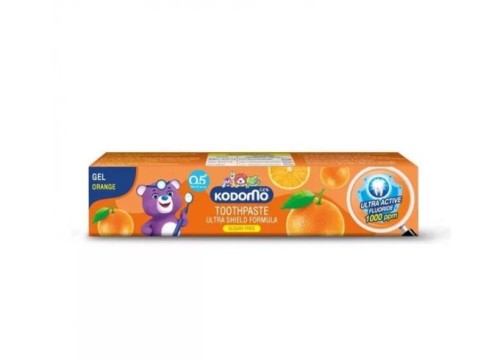 Зубная паста детская Lion "Kodomo" апельсин, 40г