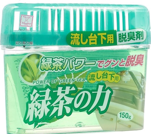 Поглотитель запаха Kokubo под раковину с экстрактом зеленого чая 150 г