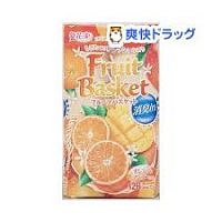 Туалетная бумага Marutomi "Fruits Basket" двухслойная c ароматом апельсина и манго 12 рулонов
