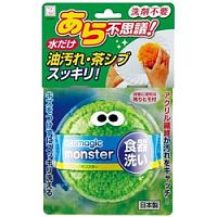Спонж Kokubo "Ecomagic monster" д/ванной (зеленый)