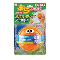 Спонж Kokubo "Ecomagic monster" д/ванной (оранжевый)