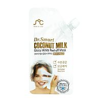 Маска-пленка д/лица "Dr. Smart" с кокосовым молоком, 25 г