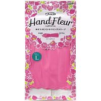 Перчатки "Hand Fleur" виниловые (размер S)