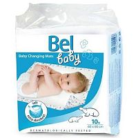Пеленки впитывающие HARTMANN "Bel Baby Changing Mats"  детские 60Х60 см 10 шт