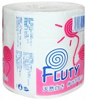 Туалетная бумага Gotaiyo "Fluty Red" двухслойная 1 рулон