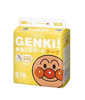 Подгузники Genki S, 78 шт 4-8 кг