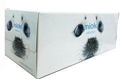Салфетки бумажные Mioki 200 шт,  дизайн Нерпа