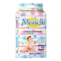 Maneki (Fantasy) подгузники L, 54шт (9-14кг)
