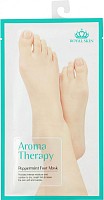 Увлажняющие носки Royal Skin  Aromatherapy peppermint
