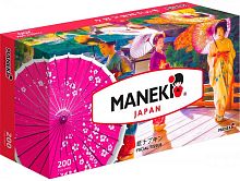 Салфетки Maneki "Dream" двухслойные гладкие 200 шт