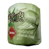 Туалетная бумага Marutomi "Penguin Premium" трехслойная c ароматом зеленого чая 1 рулон